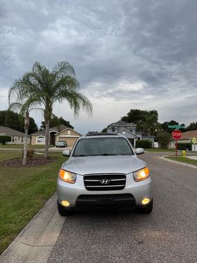 Silver 2008 Hyundai SANTA FE SE