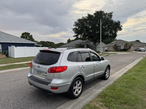 Silver 2008 Hyundai SANTA FE SE