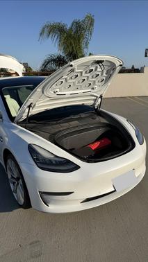 White 2019 Tesla Model 3 Performance