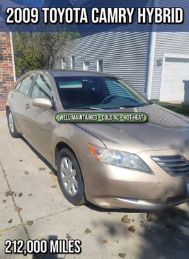 Gold 2009 Toyota Camry Hybrid Base