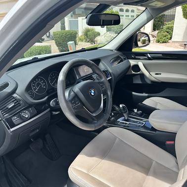 White 2017 BMW X3 sDrive28i