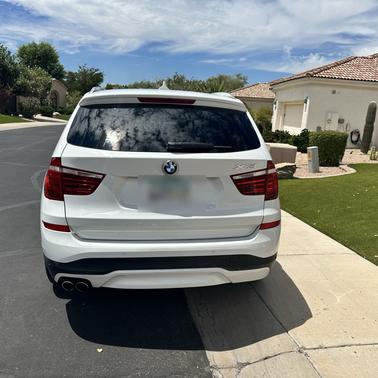 White 2017 BMW X3 sDrive28i