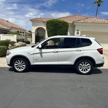 White 2017 BMW X3 sDrive28i