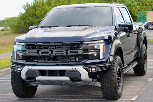 Blue 2025 Ford F-150 Raptor