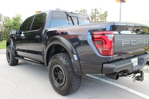 Blue 2025 Ford F-150 Raptor
