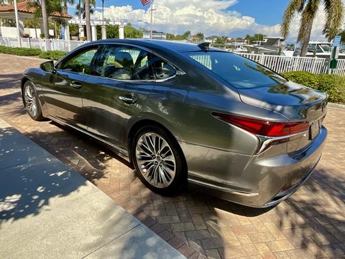 Brown 2019 Lexus LS 500 Base