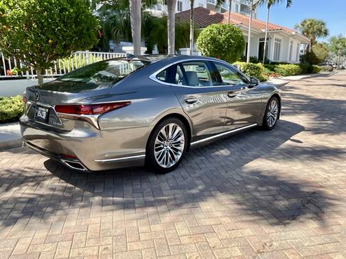 Brown 2019 Lexus LS 500 Base