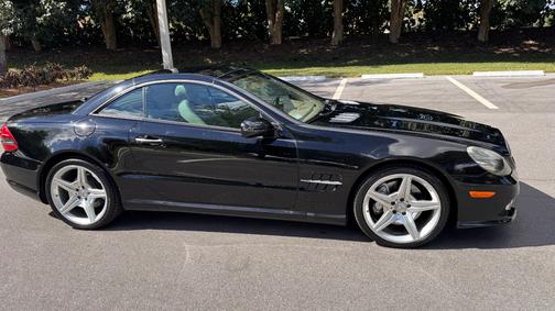 Black 2009 Mercedes-Benz SL-Class SL550 Roadster