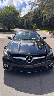 Black 2009 Mercedes-Benz SL-Class SL550 Roadster