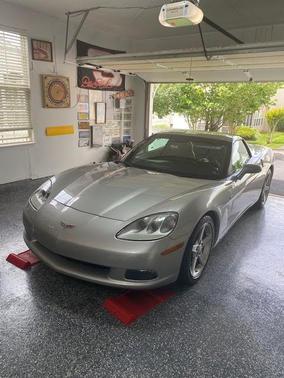 Silver 2007 Chevrolet Corvette Base