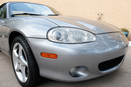 Silver 2003 Mazda MX-5 Miata Shinsen