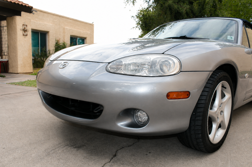 Silver 2003 Mazda MX-5 Miata Shinsen