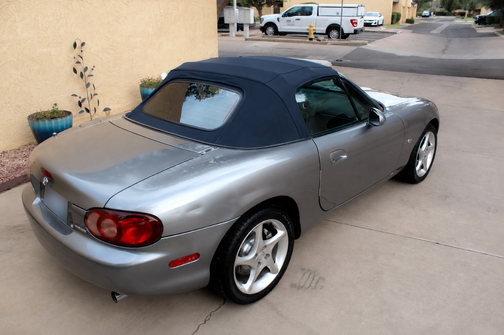 Silver 2003 Mazda MX-5 Miata Shinsen