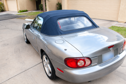 Silver 2003 Mazda MX-5 Miata Shinsen