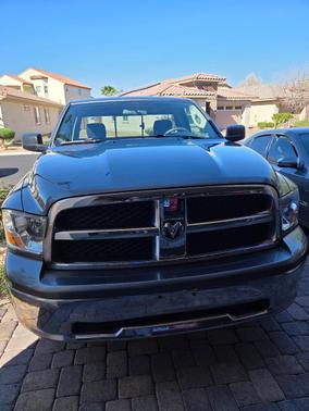 Silver 2010 Dodge Ram 1500 SLT