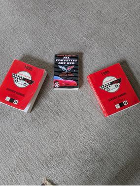 Red 1995 Chevrolet Corvette Base