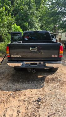 Black 2004 GMC Sierra 1500 SLE Extended Cab