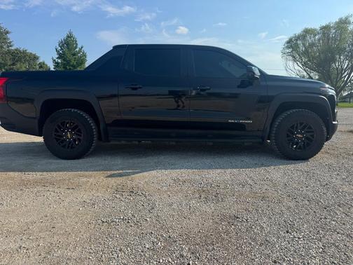 Blue 2024 Chevrolet Silverado EV WT