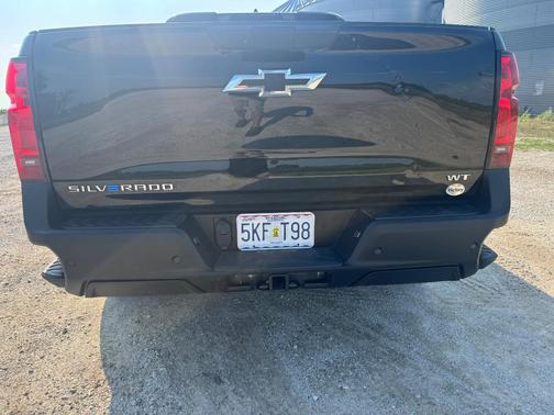 Blue 2024 Chevrolet Silverado EV WT