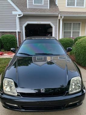 Black 1998 Honda Prelude Base