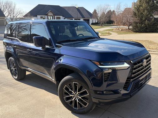 Blue 2025 Lexus GX 550 Premium+