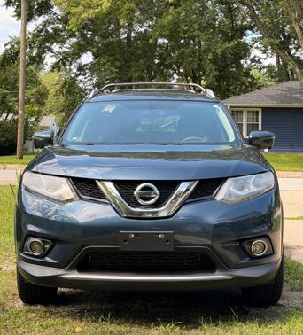 Blue 2016 Nissan Rogue SL