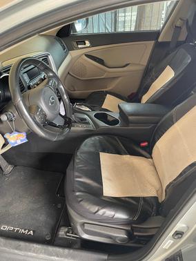 Silver 2014 Kia Optima Hybrid LX