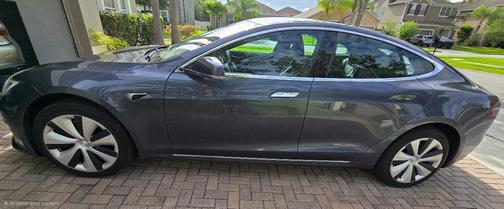 Silver 2020 Tesla Model S Long Range Plus