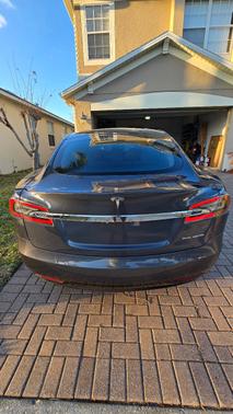 Silver 2020 Tesla Model S Long Range Plus