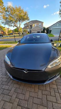 Silver 2020 Tesla Model S Long Range Plus
