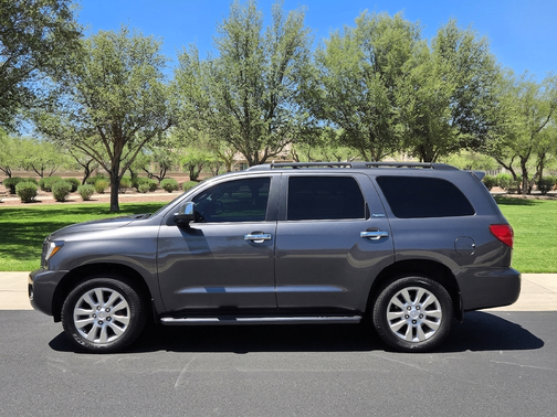 Gray 2014 Toyota Sequoia Platinum