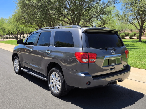 Gray 2014 Toyota Sequoia Platinum