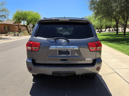 Gray 2014 Toyota Sequoia Platinum