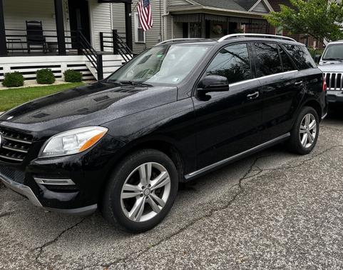 Black 2013 Mercedes-Benz M-Class ML 350 4MATIC