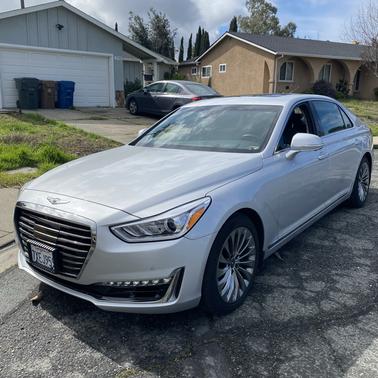 Gray 2017 Genesis G90 3.3T Premium