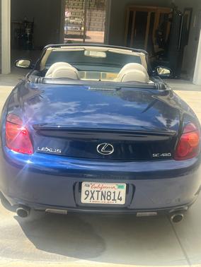 Blue 2005 Lexus SC 430 Base