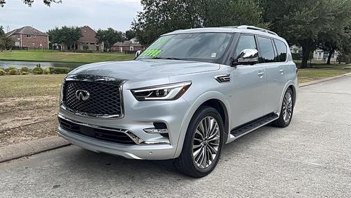 Silver 2019 INFINITI QX80 LUXE