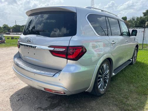 Silver 2019 INFINITI QX80 LUXE
