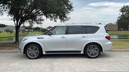Silver 2019 INFINITI QX80 LUXE