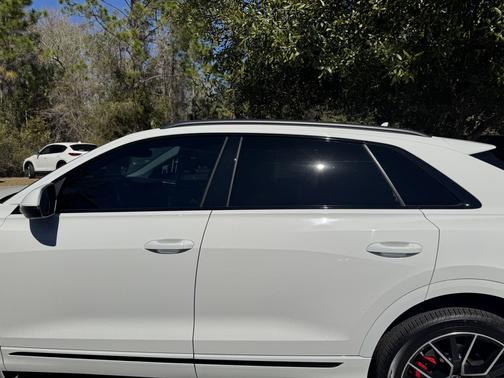 White 2022 Audi Q8 55 Premium Plus