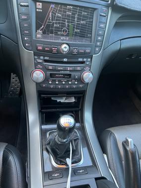 Black 2008 Acura TL Type S