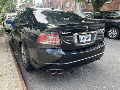Black 2008 Acura TL Type S