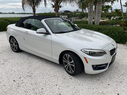 White 2016 BMW 228 i