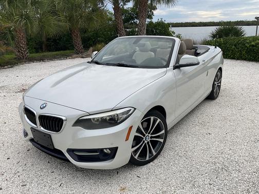 White 2016 BMW 228 i