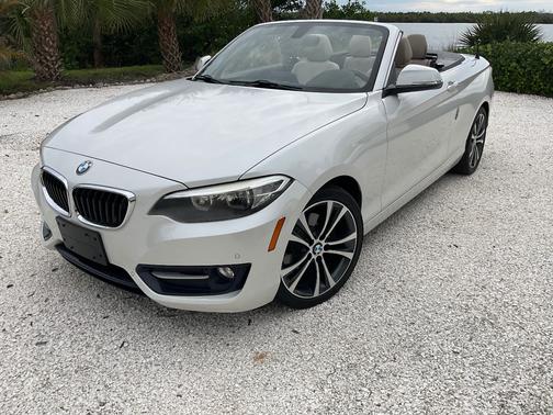 White 2016 BMW 228 i