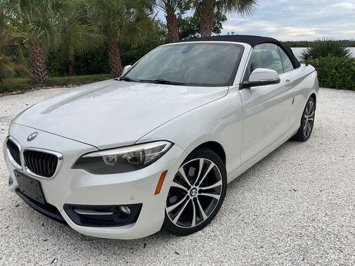 White 2016 BMW 228 i