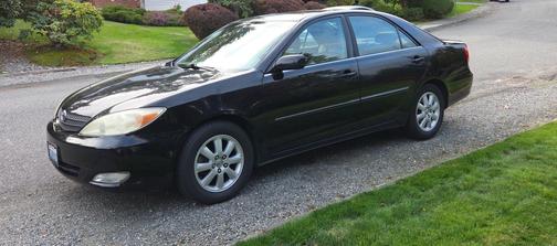 Black 2003 Toyota Camry XLE