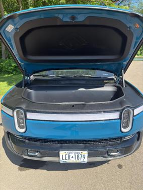 Blue 2023 Rivian R1T Adventure Quad-Motor Large Package
