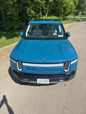 Blue 2023 Rivian R1T Adventure Quad-Motor Large Package