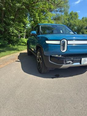Blue 2023 Rivian R1T Adventure Quad-Motor Large Package